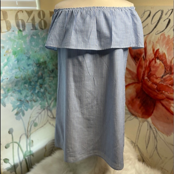 PerSeption Concept Dresses & Skirts - EUC PerSeption Women off the shoulder shift dress